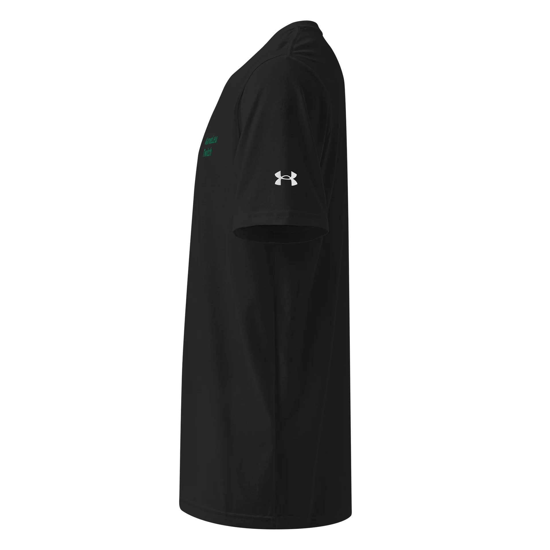 Twitch Green Font Athletic Tee product image (3)