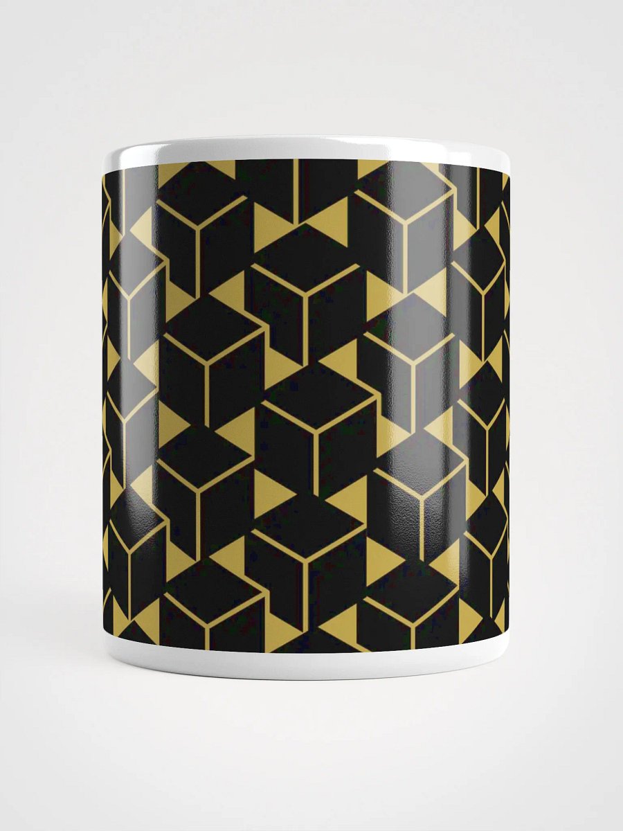 Golden Illusion Geometric Mug product image (13)