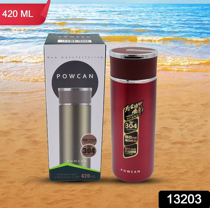 Stainless Steel Vacuum Insulated Double Walled Cup / Bottle (420 ML) product image (2)