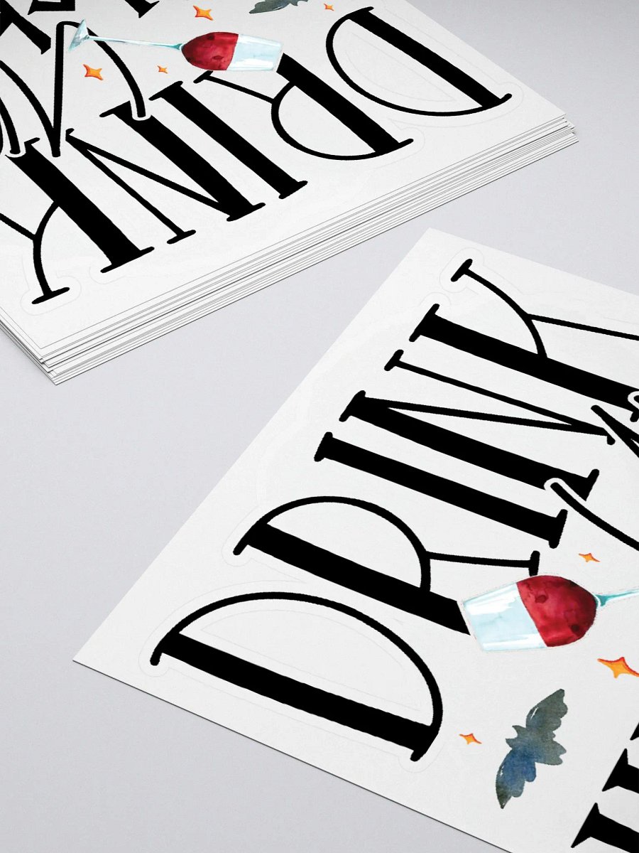 Drink Up Witches STICKER - Witchy, Kitchen Witch, Magic Kitchen Gift product image (4)