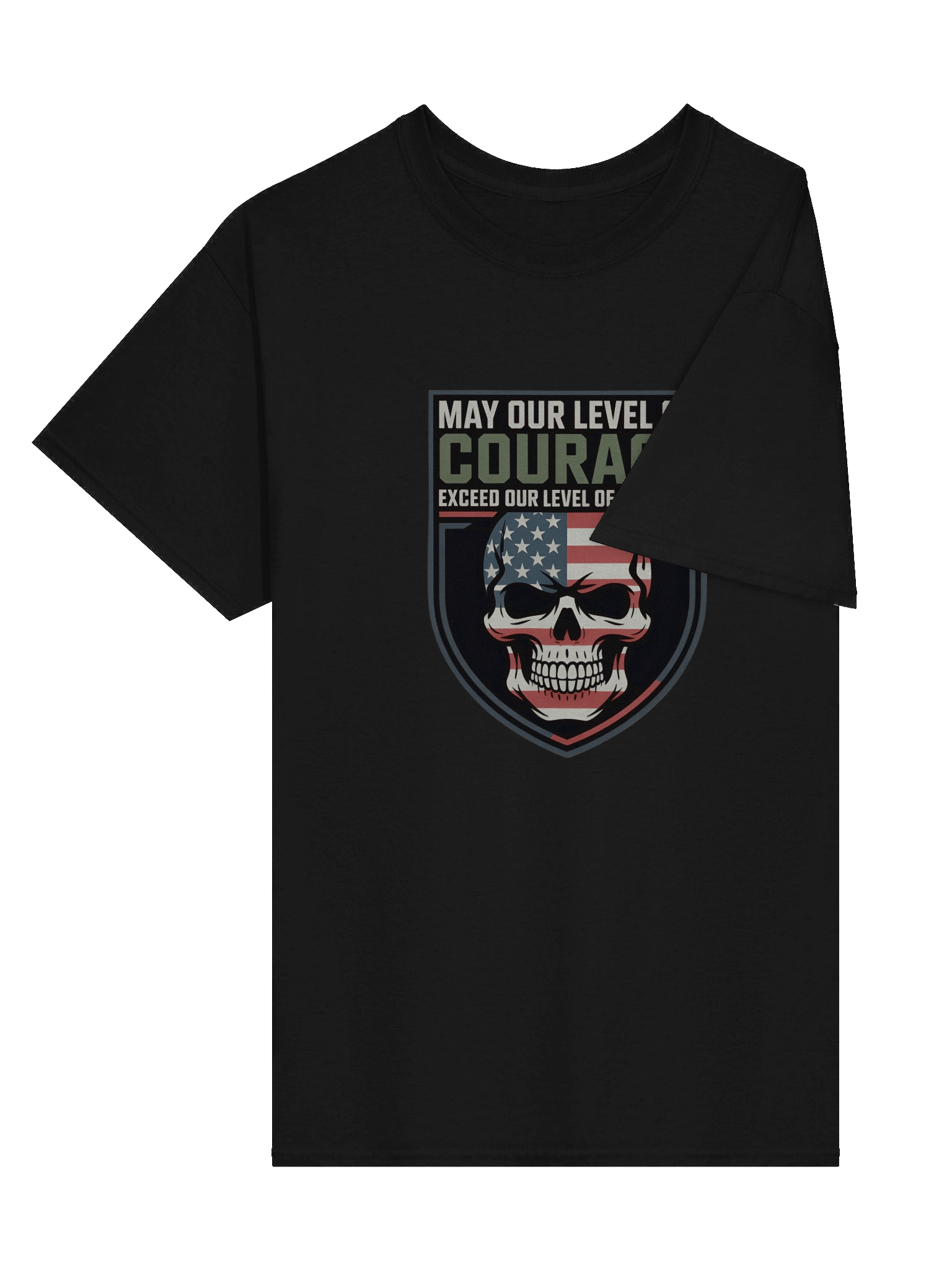 Courage Emblem Flag T-Shirt product image (17)