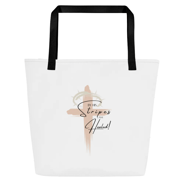 His Stripes All-Over Tote Bag product image (2)