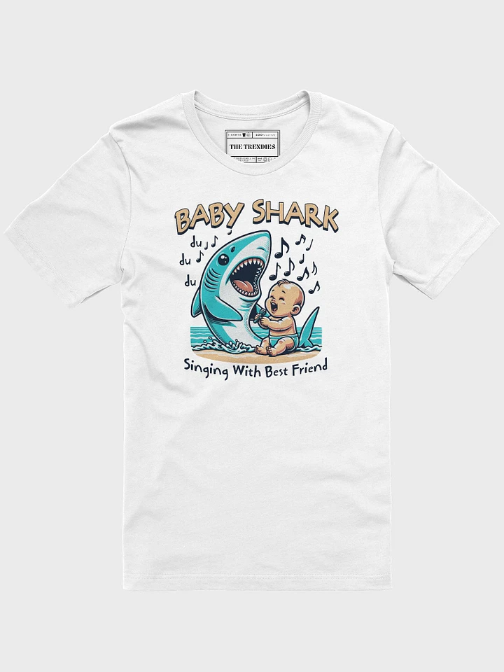 Baby Shark Singing With Best Friend T-Shirt product image (1)