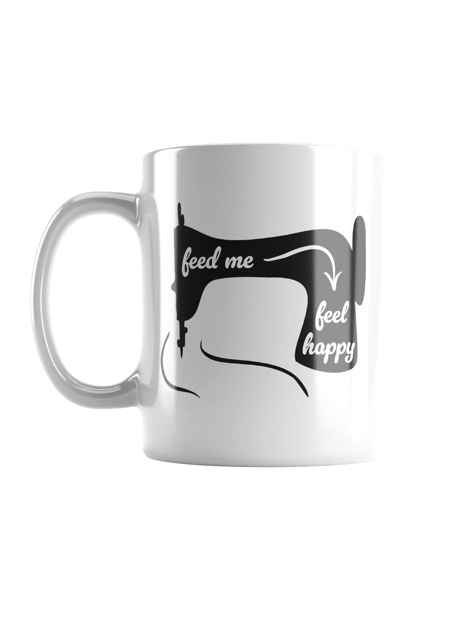Feed Me Feel Happy Mug product image (6)