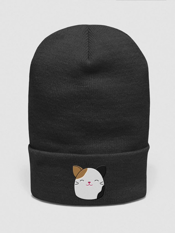 Squishy Calico Cat Embroidered Beanie product image (7)