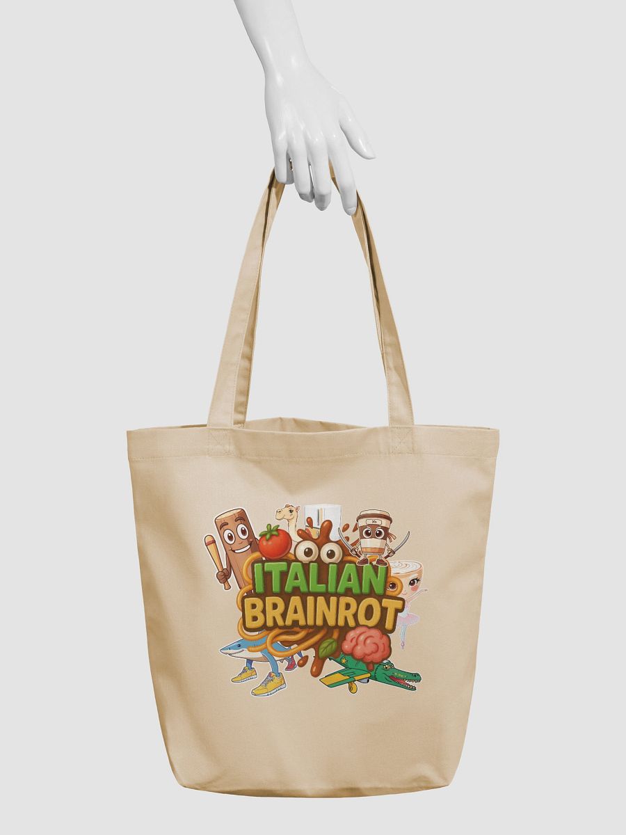 Italian Brainrot Eco-Friendly Tote Bag product image (6)