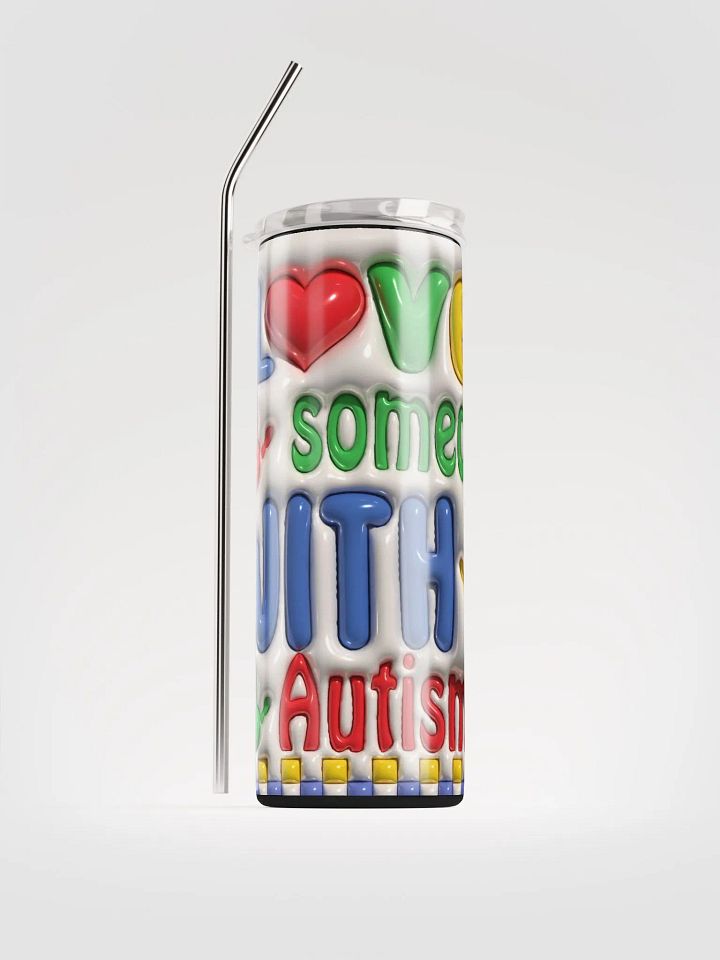 Love for Autism Stainless Steel Tumbler product image (1)