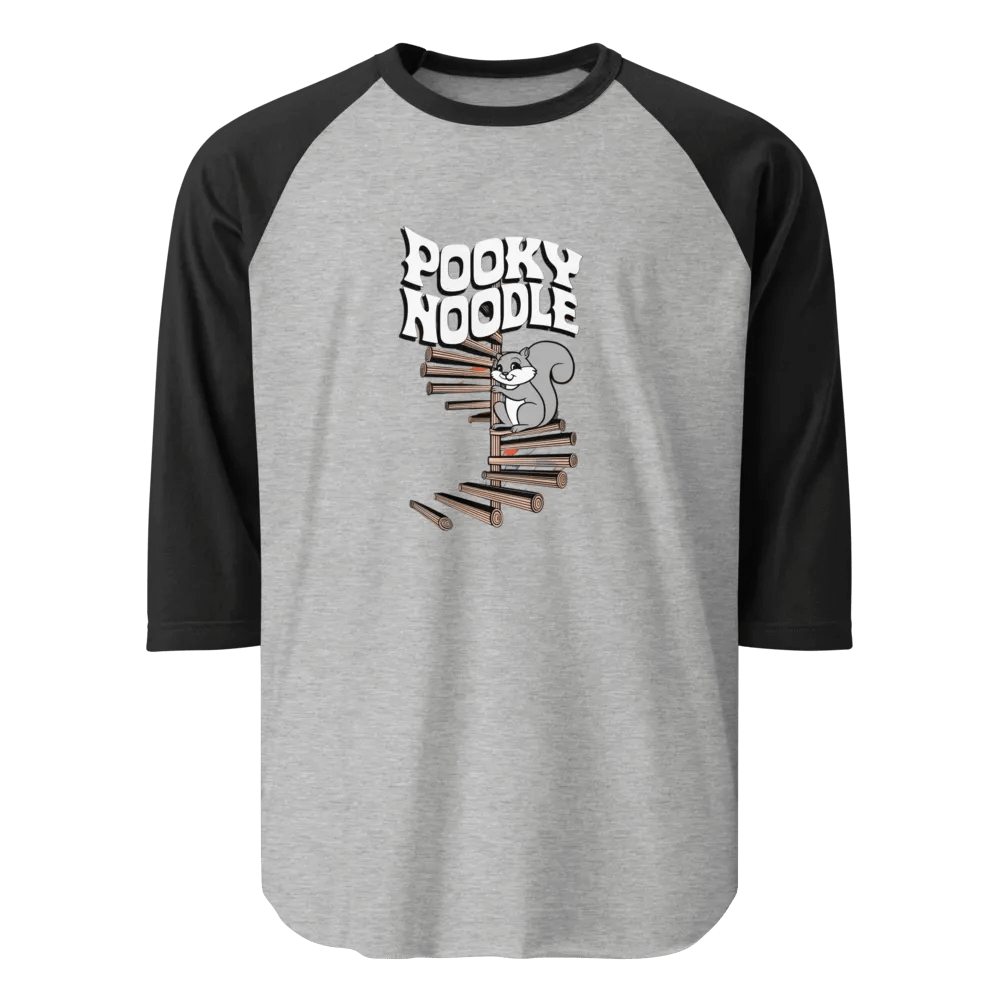 POOKY NOODLE ¾ Sleeve Raglan Tee product image (1)