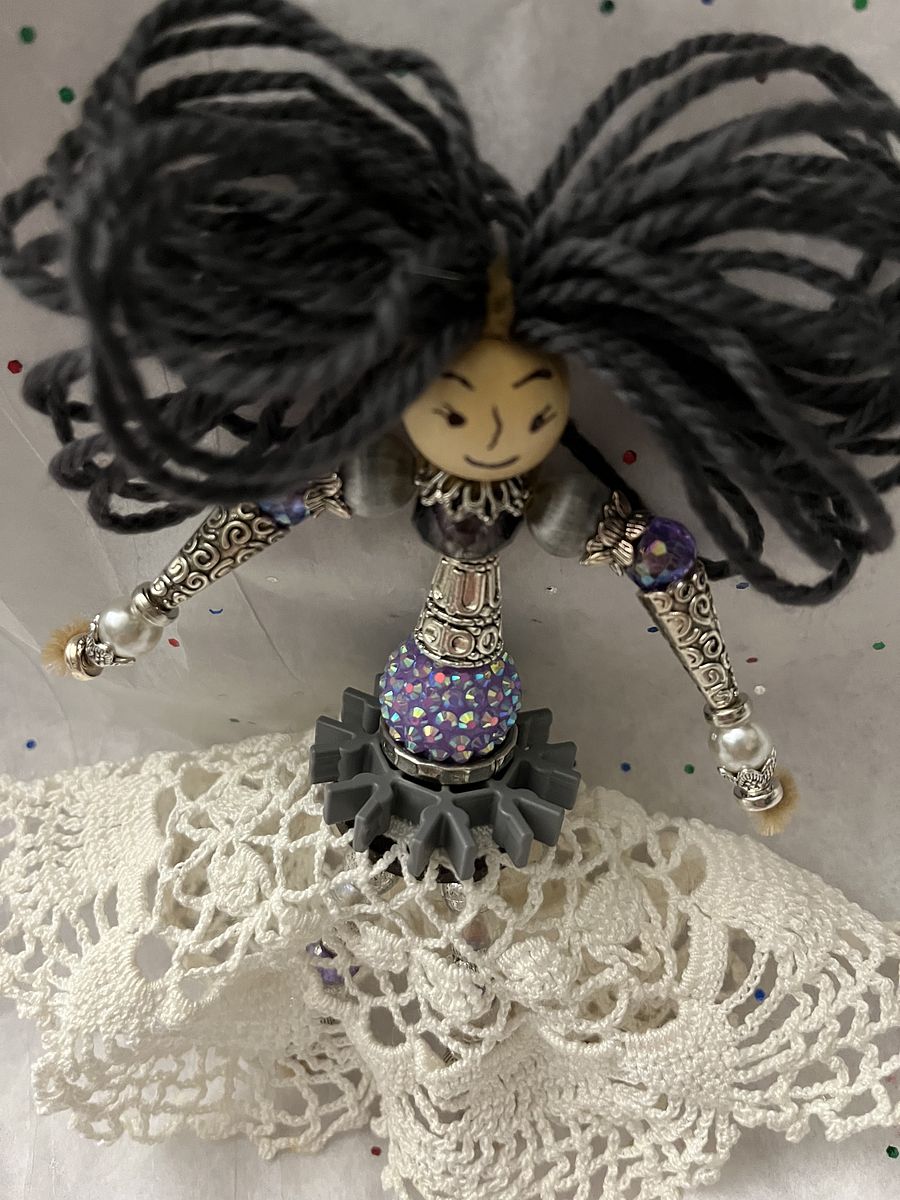Lavender Queen Lace Doll/Ornament product image (1)
