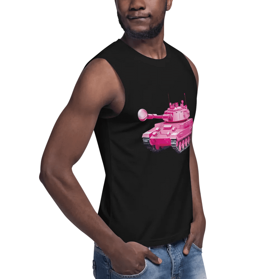 Hot Pink Muscle Tank product image (9)