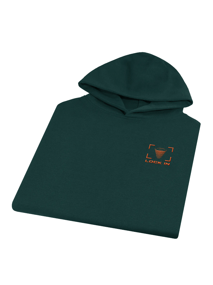 "Lock In" Embroidered Hoodie product image (2)