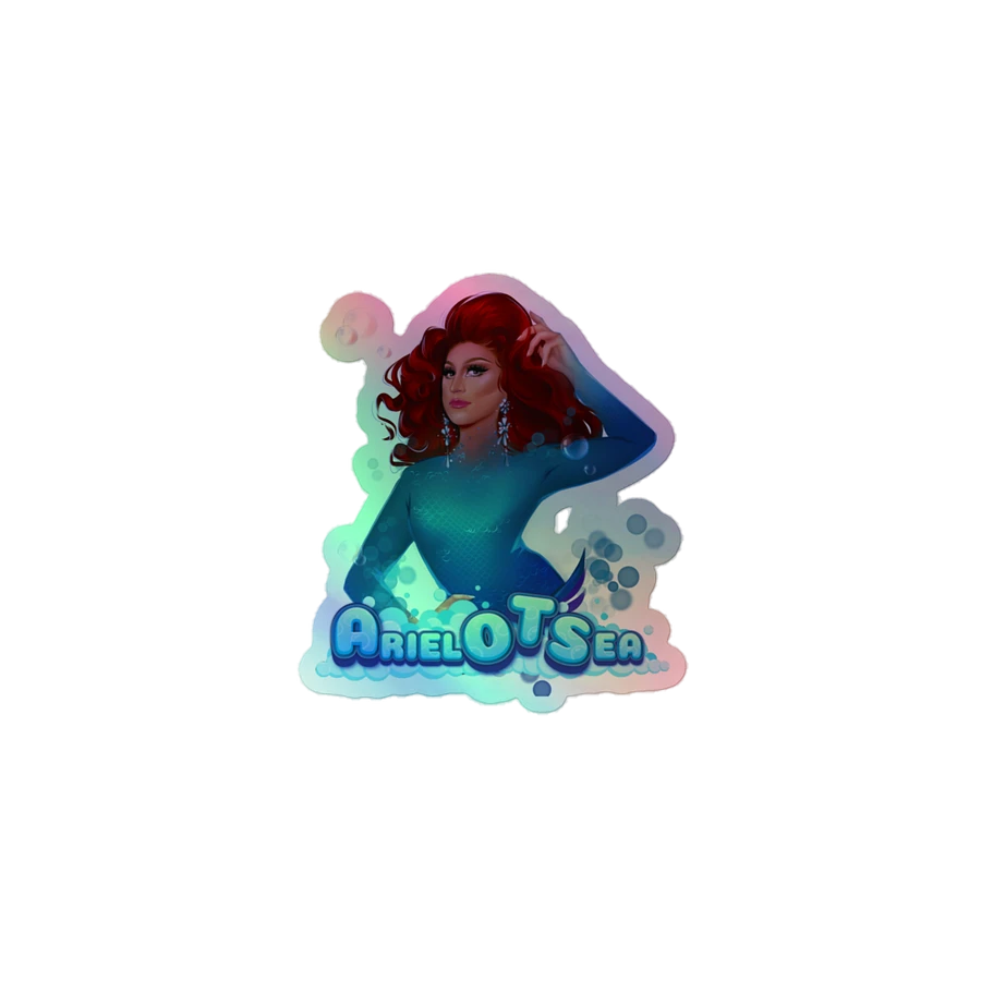 Holographic ArielOTSea Sticker product image (1)