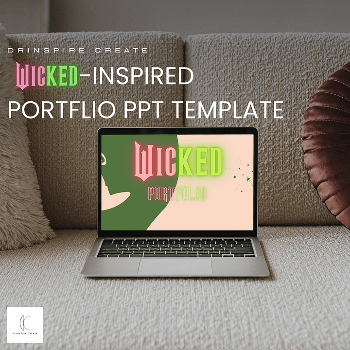 Wicked-Inspired Portfolio PowerPoint Template product image (2)