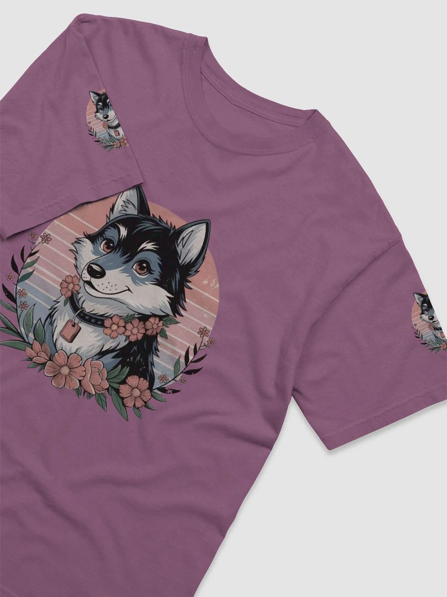 Floral Husky Cartoon T-Shirt product image (65)