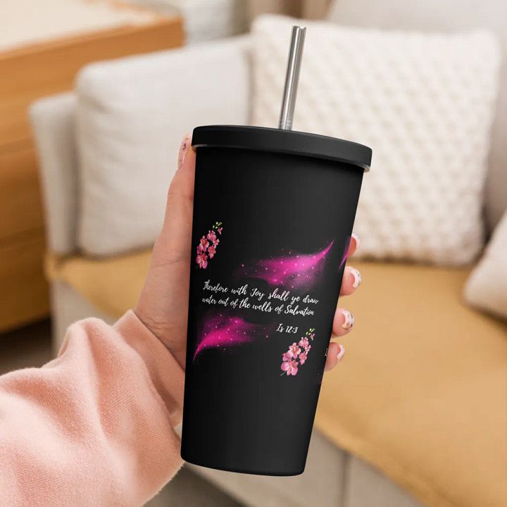 Is 12:3 Insulated Tumbler with Straw product image (2)