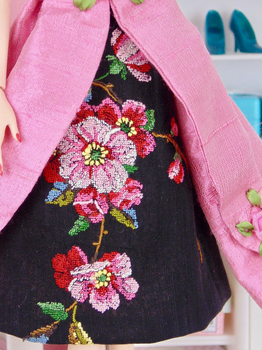 Rose in Bloom OOAK fashion for 12 inch fashion dolls product image (7)