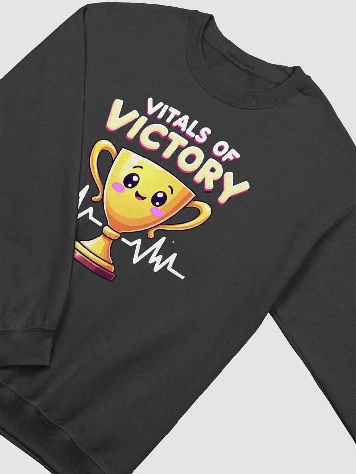 heartbeat trophy, Kawaii Vital Victory Trophy Sweatshirt product image (12)