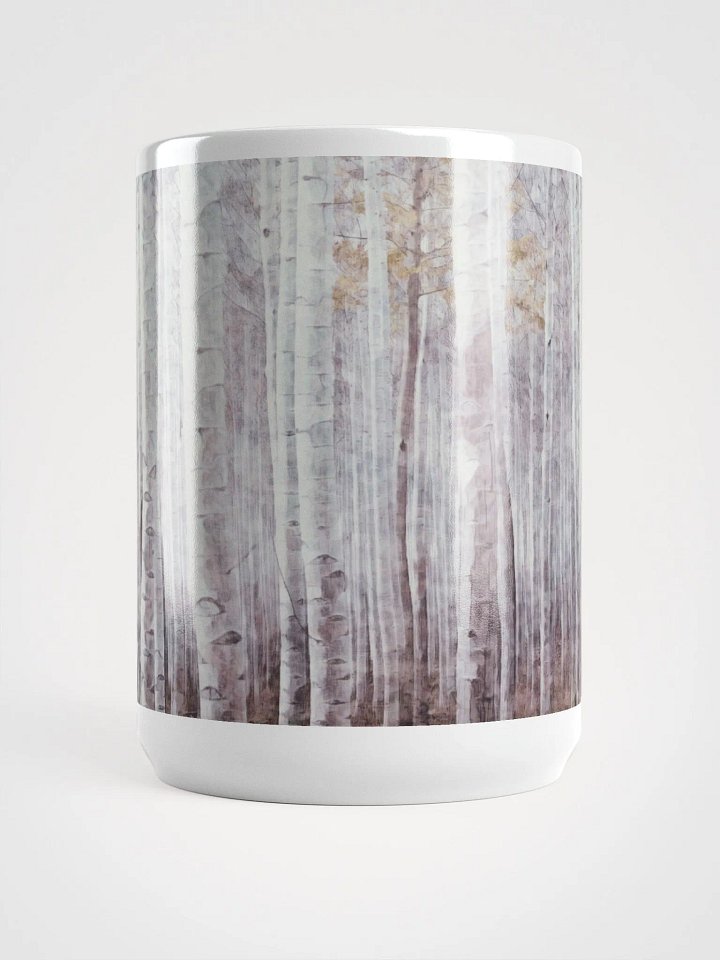 Abstract Graphic | White Coffee Mug | Whispers Treescape product image (2)