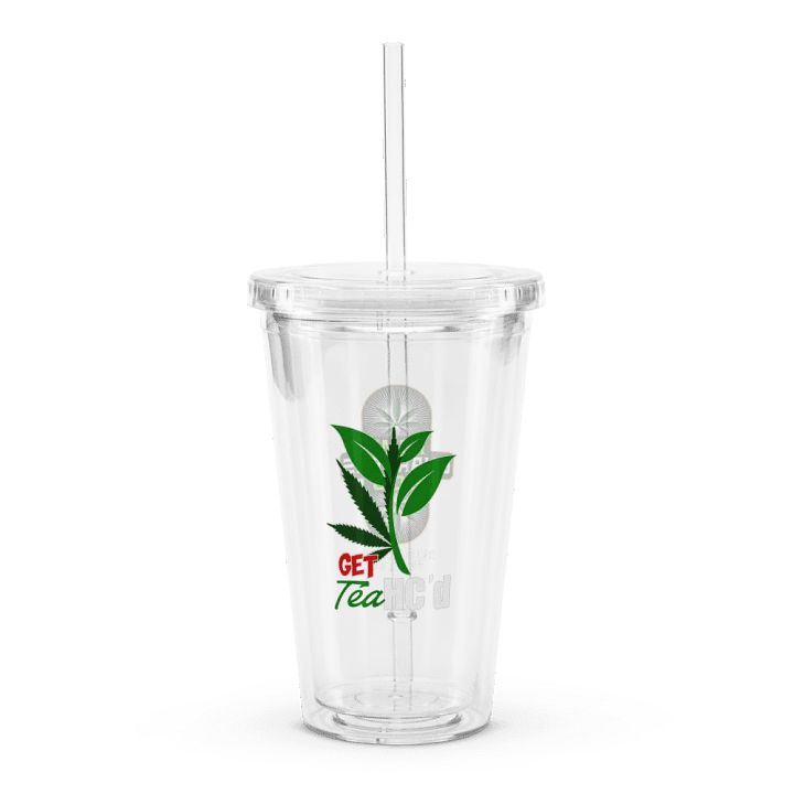 16oz Clear Tumbler HQ/Get THC'd product image (1)