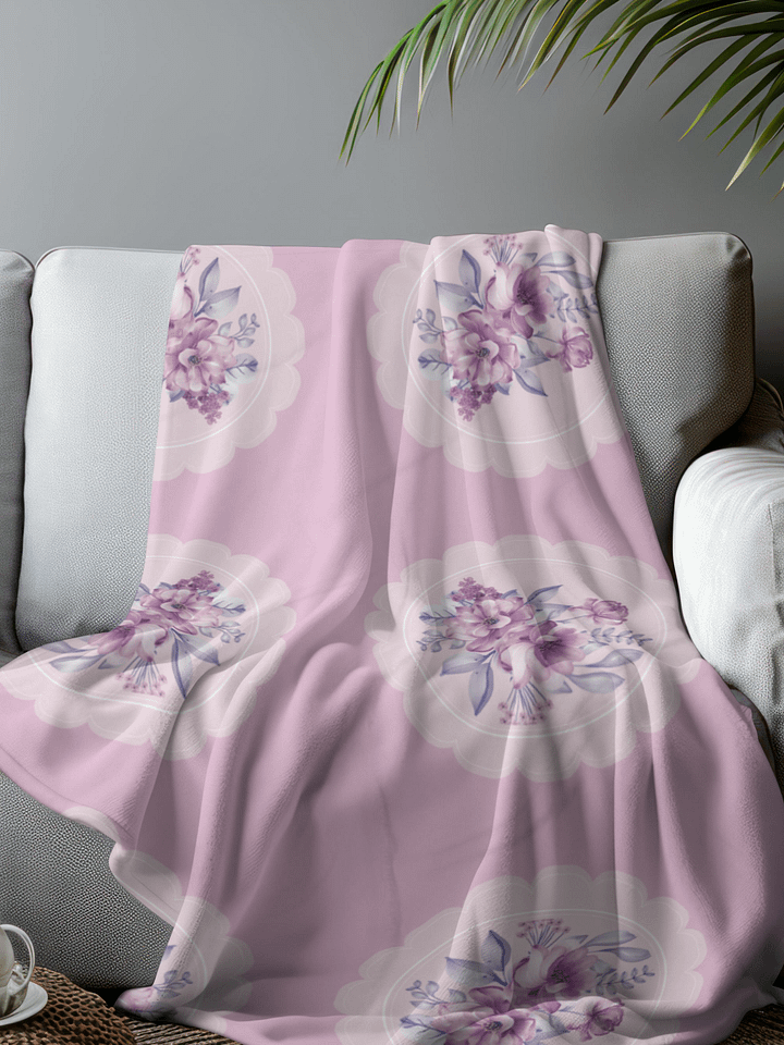 Pretty Flowers Magical Throw Cover product image (1)