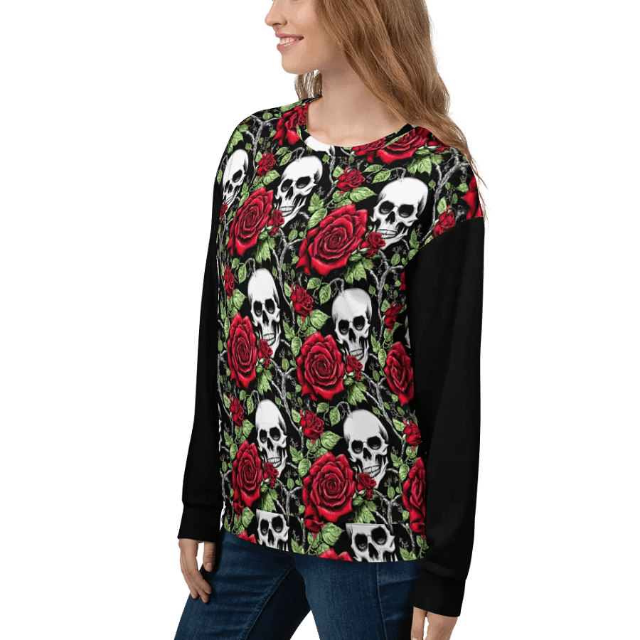 Skull & Roses Unisex Sweatshirt product image (11)