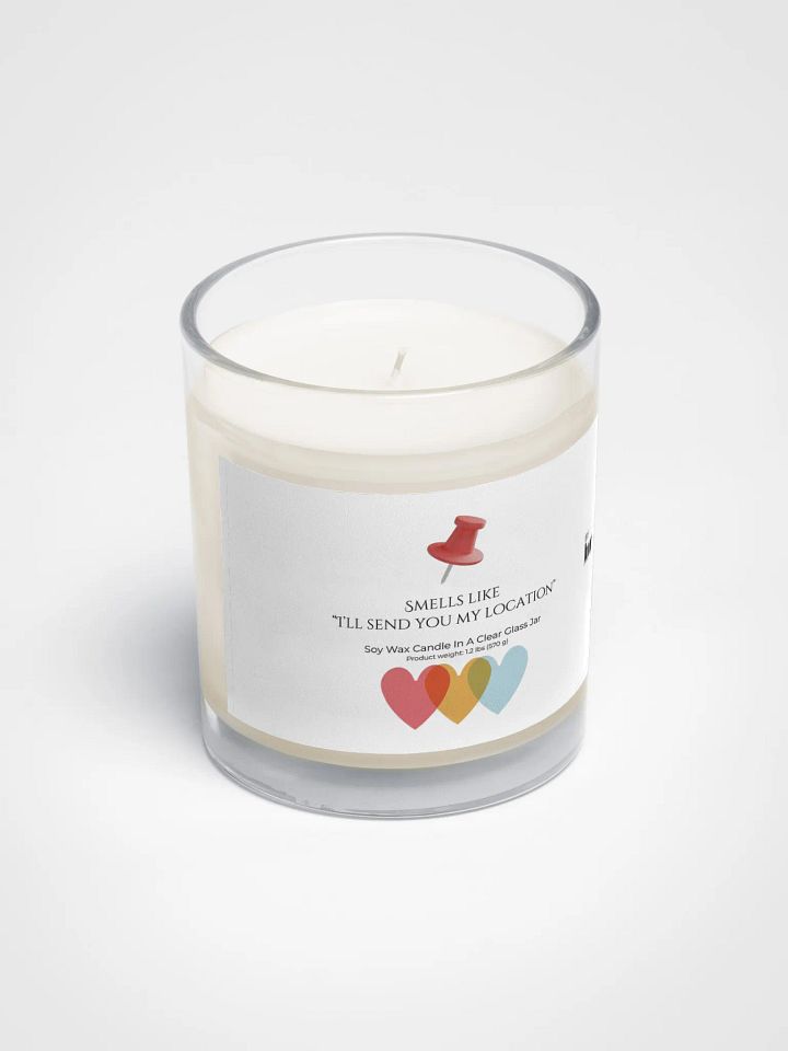 Scented 'Location Pin' Soy Wax Candle product image (2)