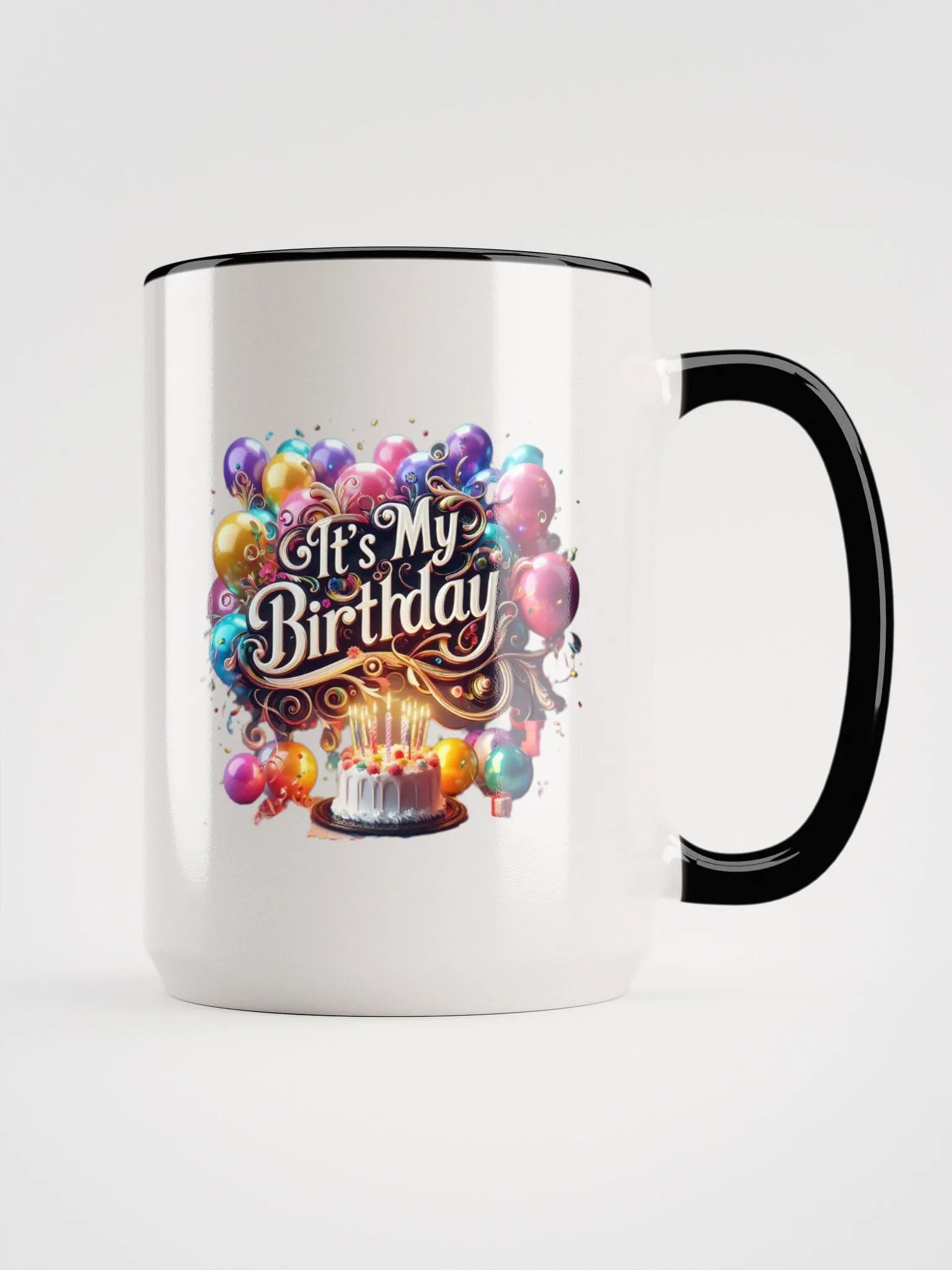Festive Birthday Ceramic Mug product image (1)