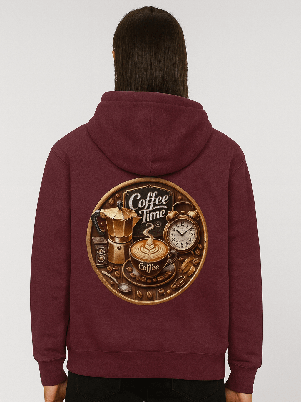 Coffee Time Emblem Premium Hoodie product image (1)