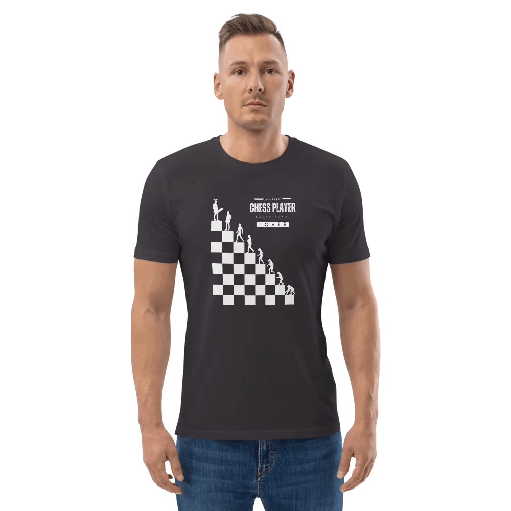 The Evolution of Chess T-Shirt - Dark Edition & Slogan product image (12)