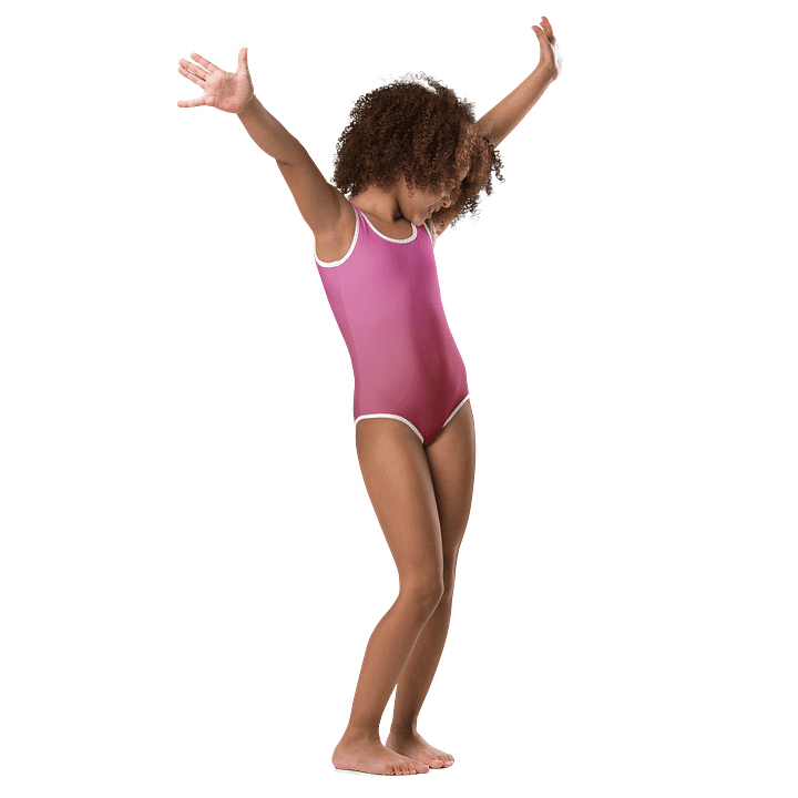 Purple Gradient Kids Swimsuit product image (1)