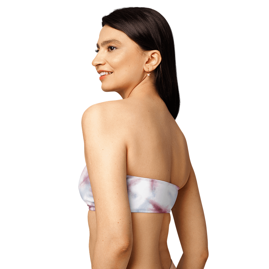 Ocean Swirl Bandeau Bikini Top product image (6)