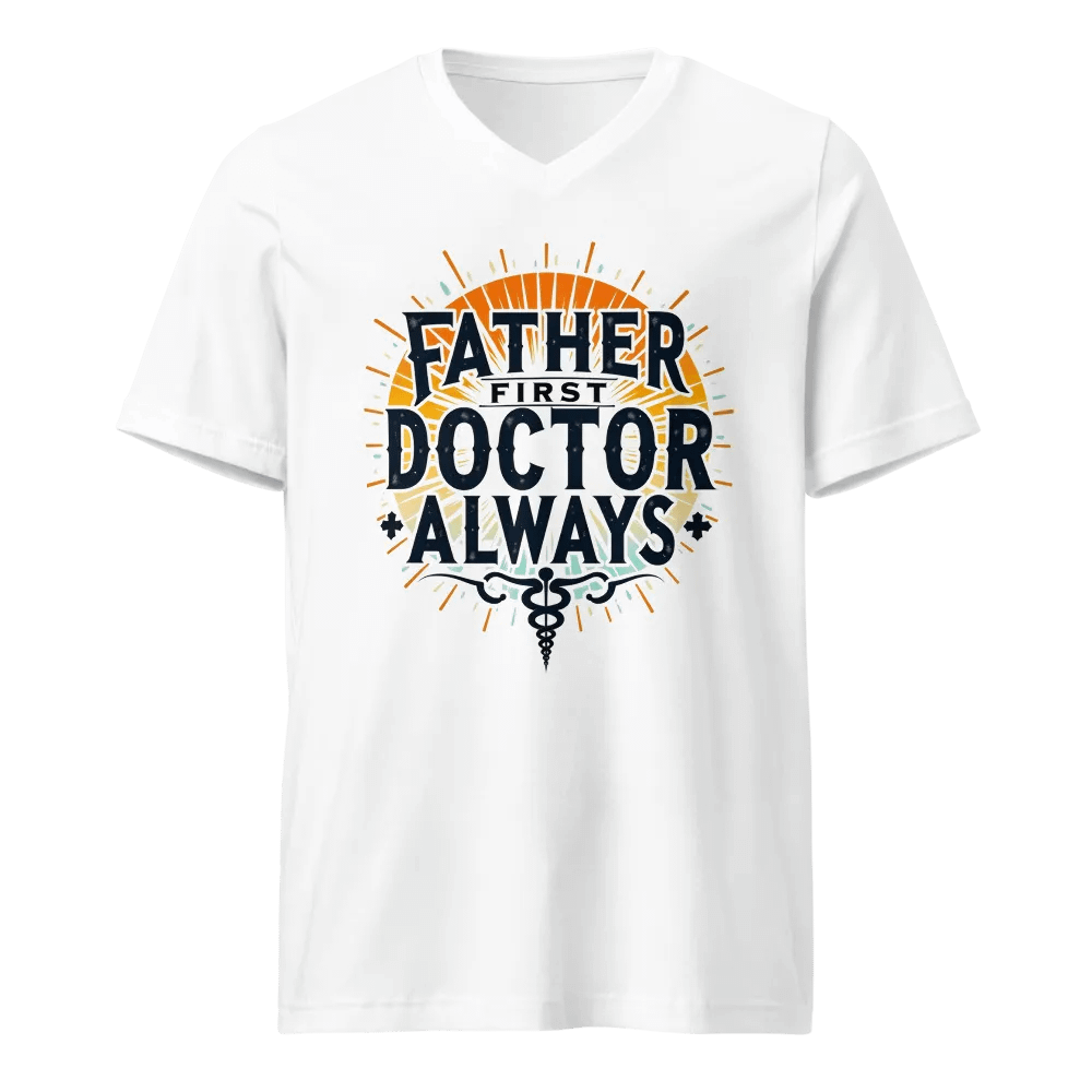 Father First Doctor Always V-Neck Tee product image (1)