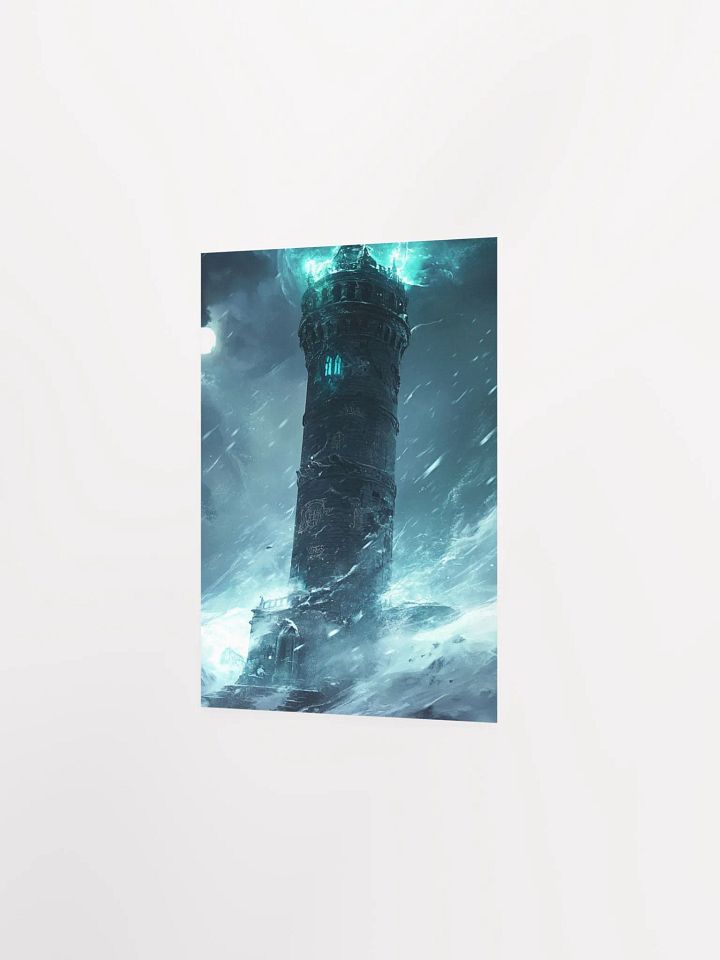 Sorcerer's Tower in a Blizzard Poster product image (11)