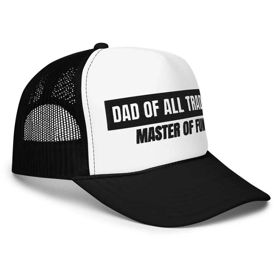 DAD OF ALL TRADES (black on white) product image (3)