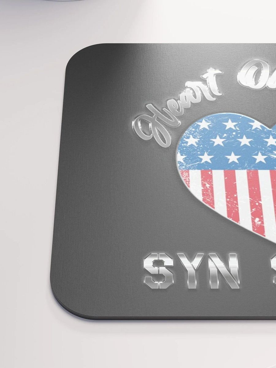Heart of Service Flag - Mouse Pad product image (6)