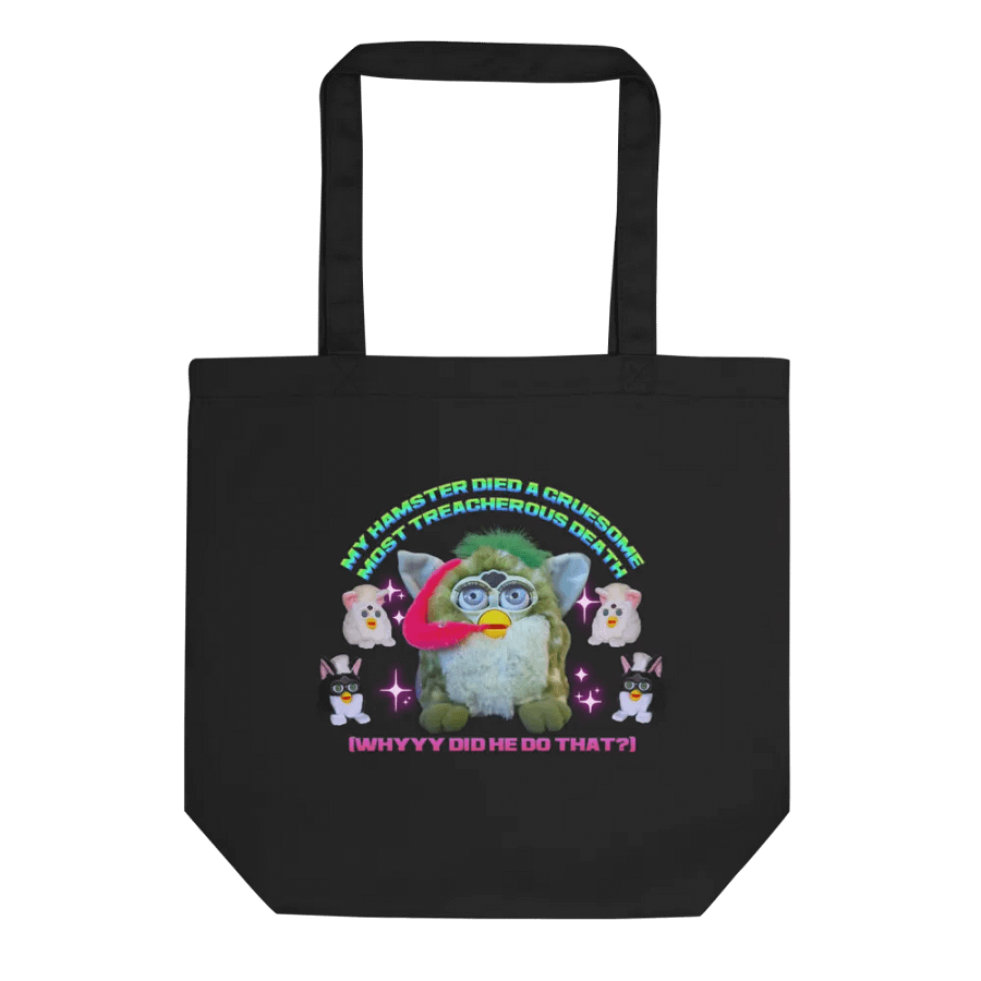 My Hamster Died Tote Bag product image (1)