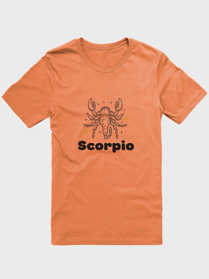 Scorpio Scorpion T-shirt - Black Writing product image (1)