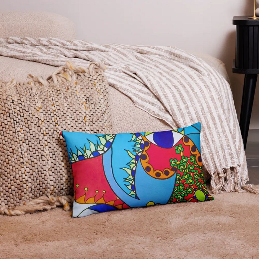 Vibrant Dreamscape Premium Pillow Case product image (7)