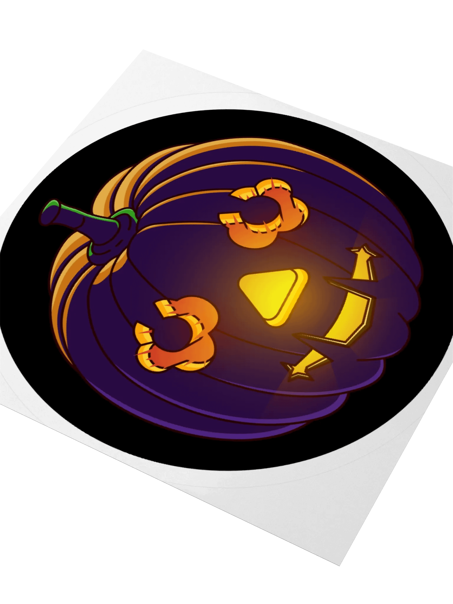 Flame pumpkin - Stickers product image (9)