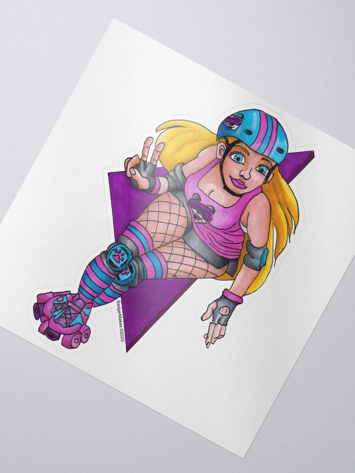 Skater Girl Sticker product image (2)