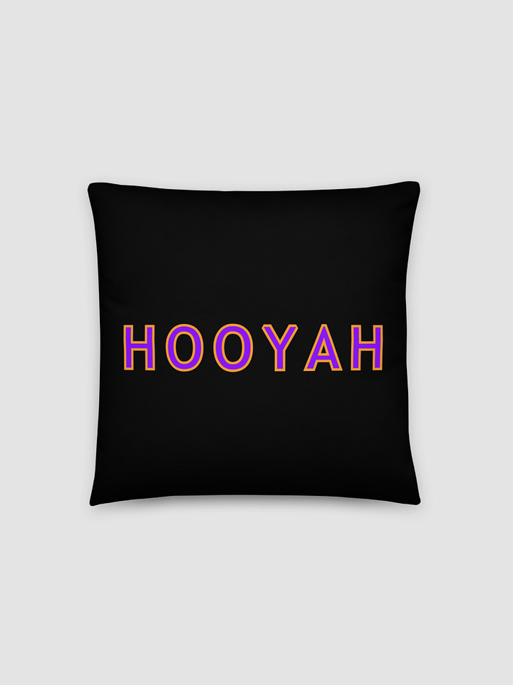 Hooyah Pillow - Black product image (1)