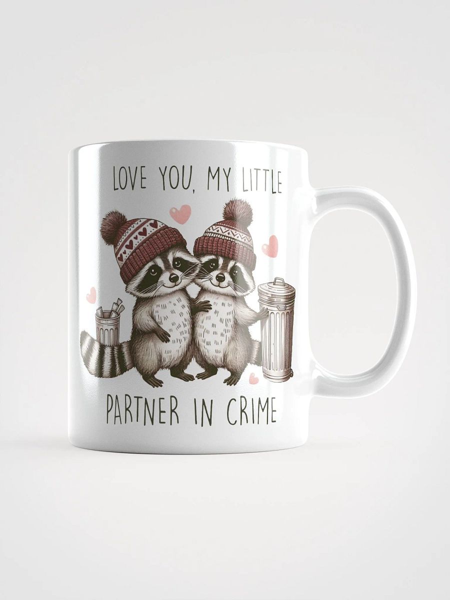 Raccoon Valentine Find The Differences Mug product image (1)