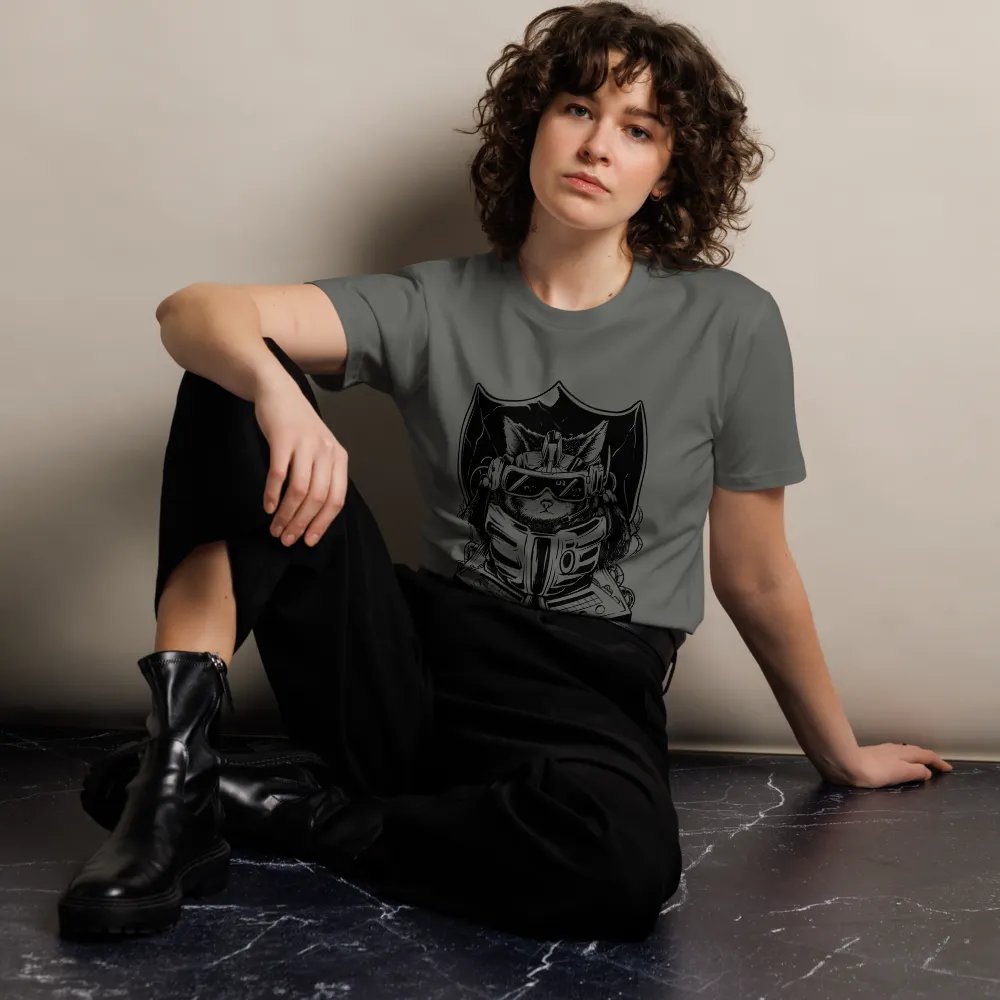 Techno Cat || AS Colour Unisex Premium T-Shirt product image (10)