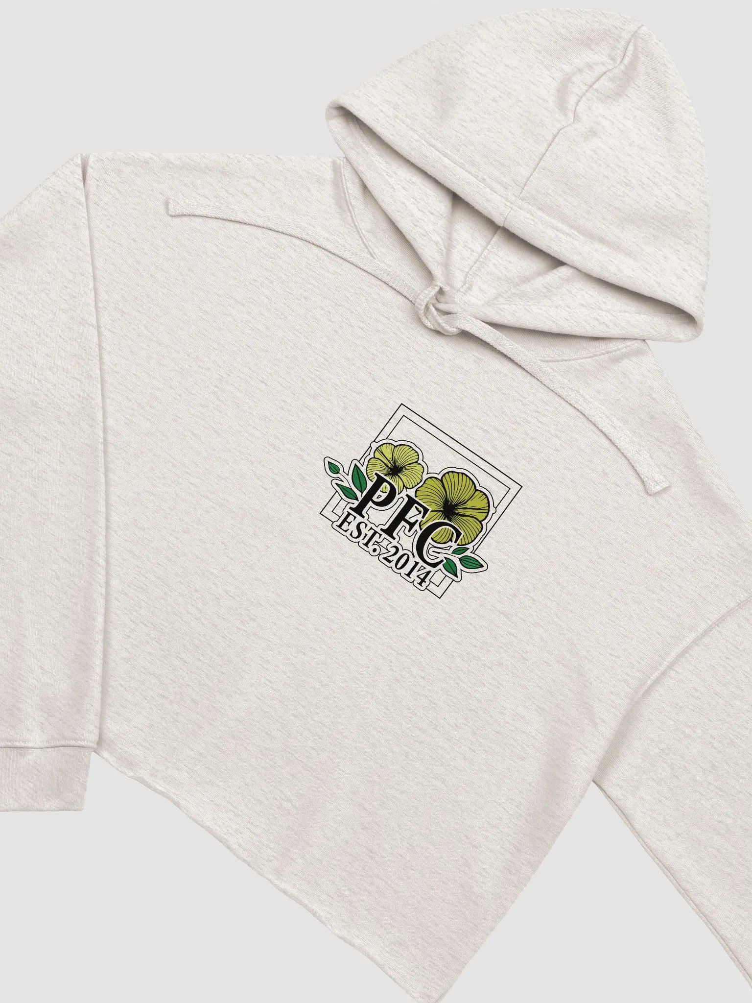 Flower Blossom Crop Hoodie product image (4)
