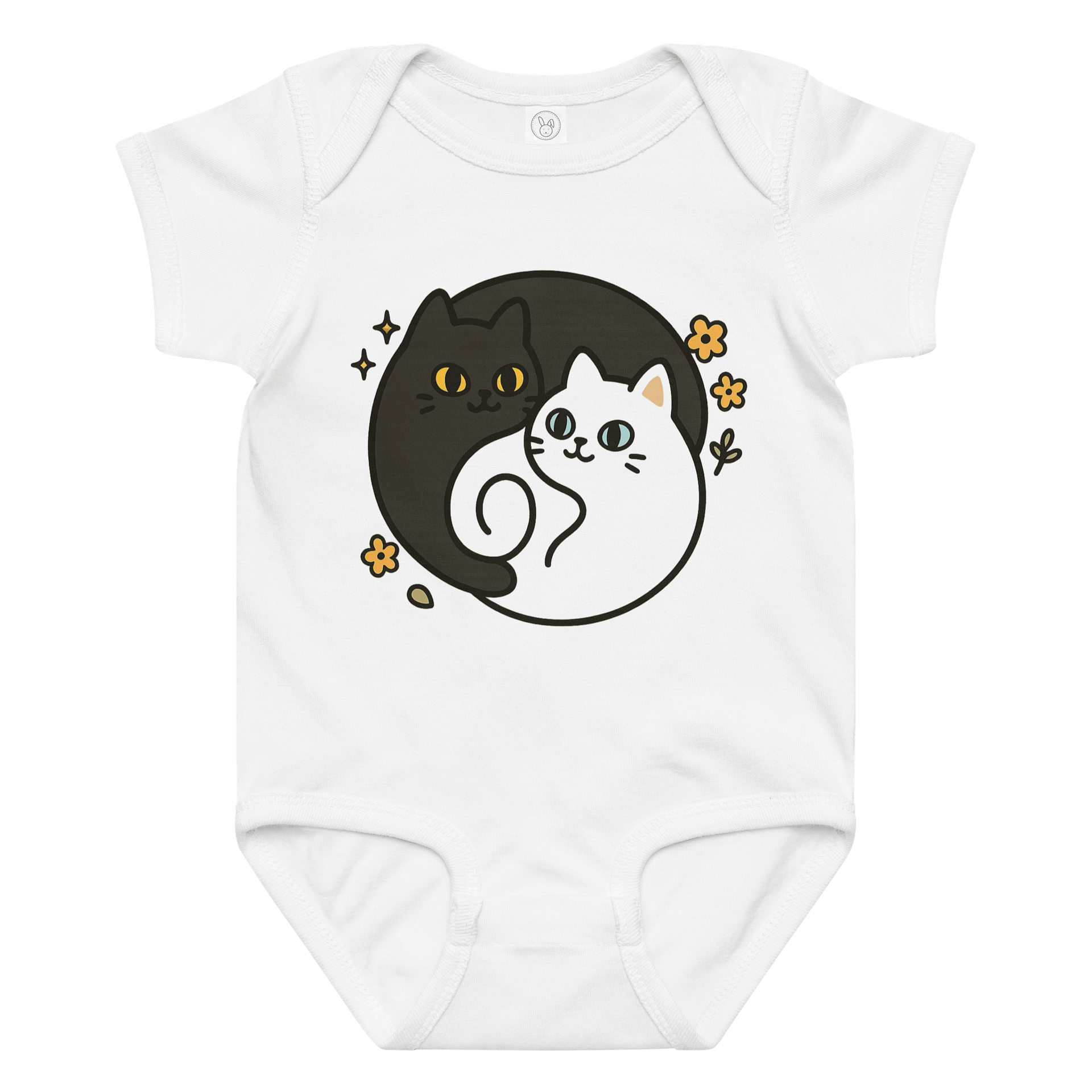 YIN AND YANG BABY BODYSUIT product image (1)