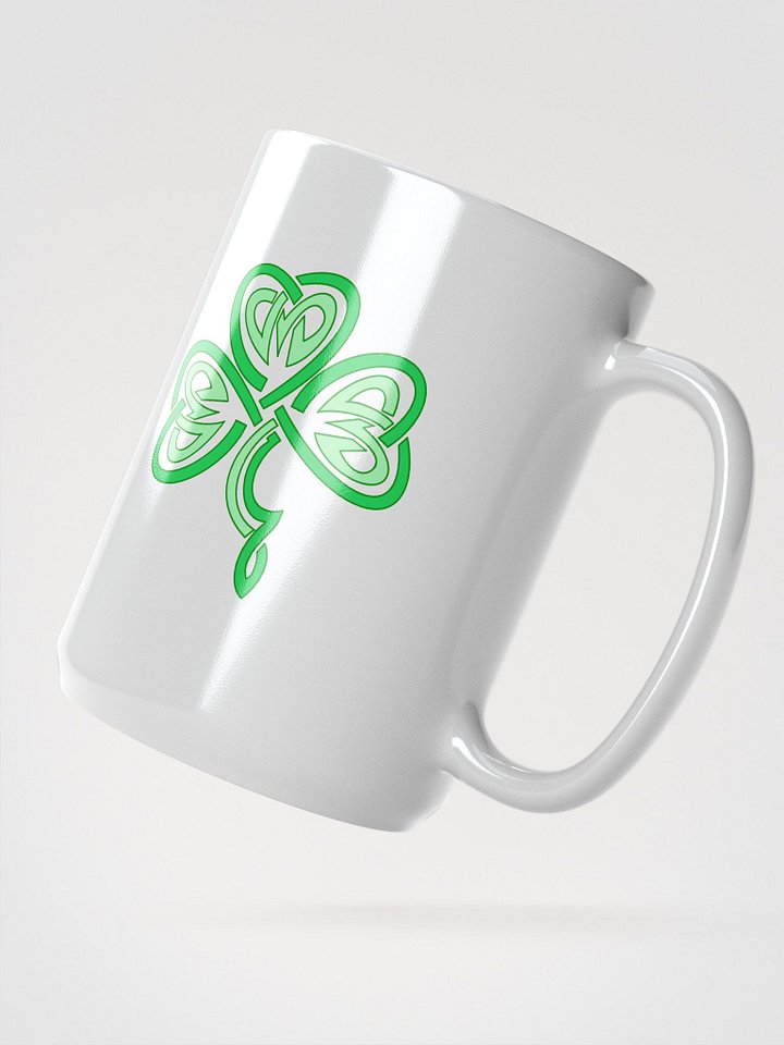 Shamrock Symbol Design - Celtic Luck Art, Irish Heritage Print, St. Patrick’s Spirituality product image (2)