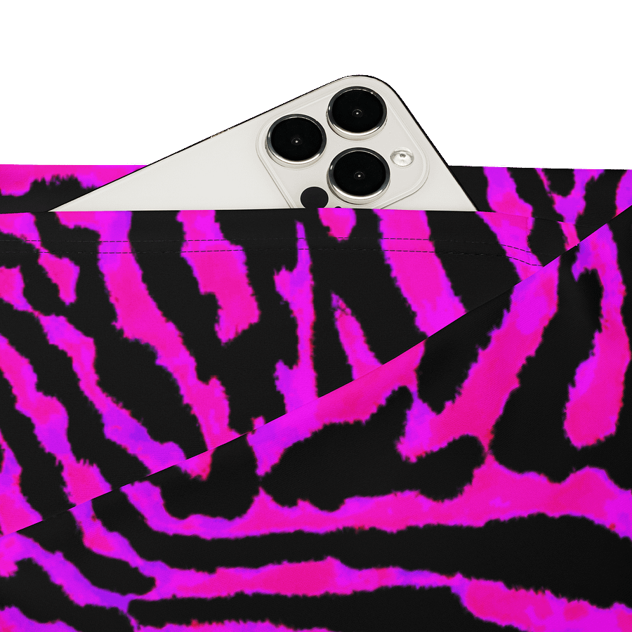 Purple Zebra Flare Leggings product image (3)