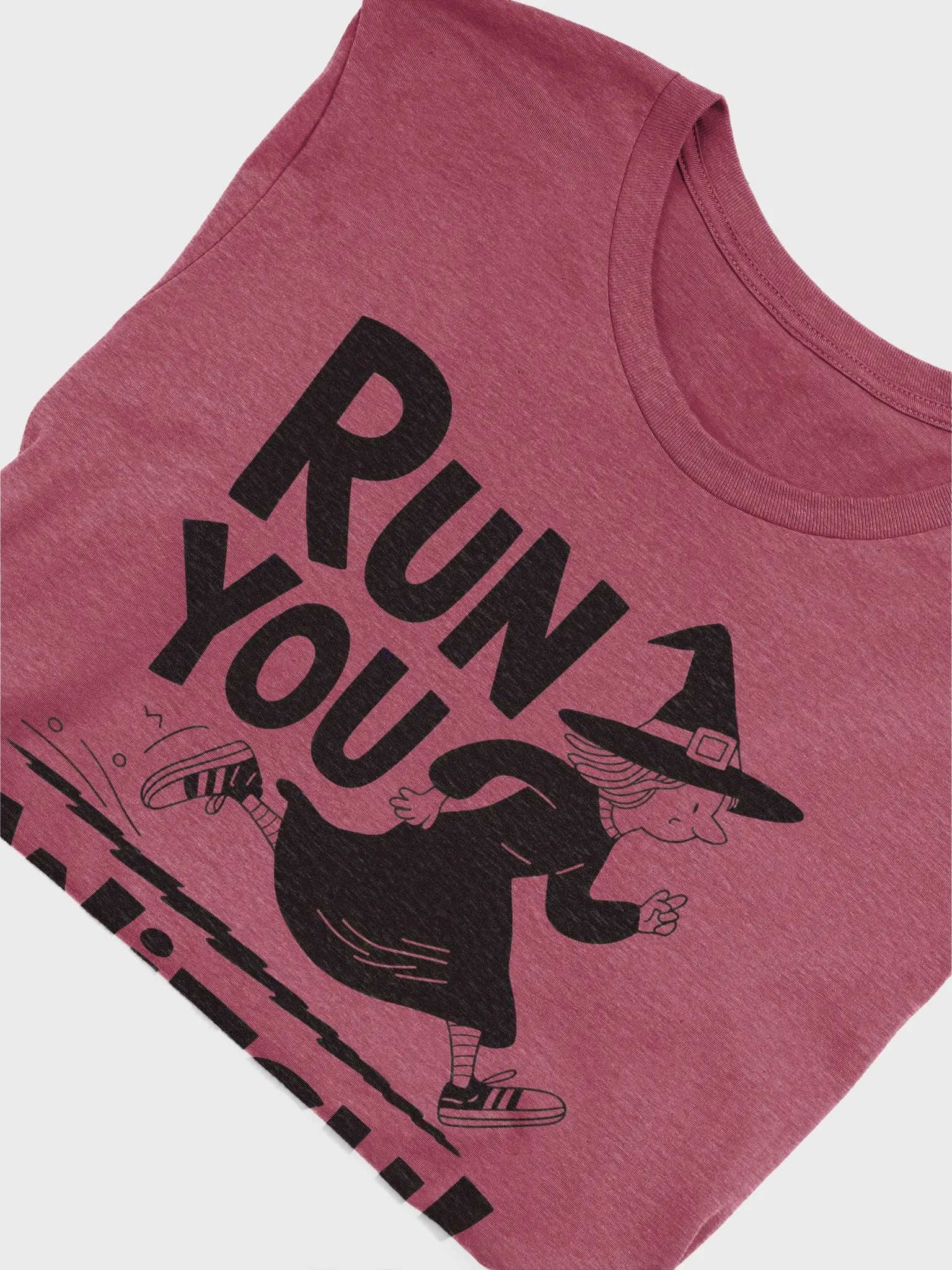Witchy Run - Motivational Witch Illustration T-Shirt product image (10)