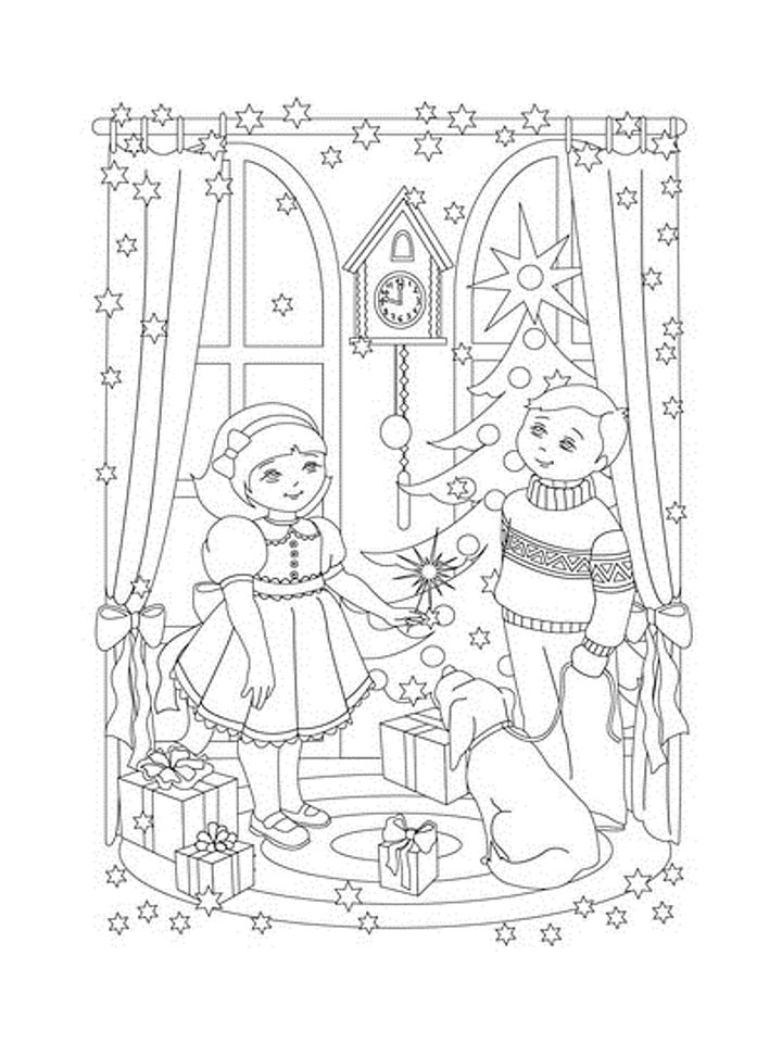 Happy Holiday Fun Coloring Book for Christmas product image (2)