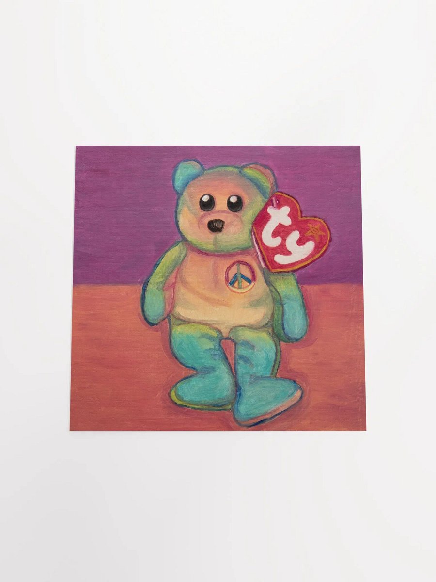 Beanie Baby: Peace Bear Print product image (4)